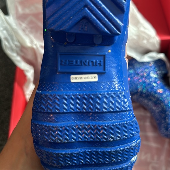 Hunter Girls original glitter rain boots - Picture 2 of 3